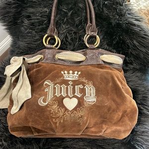 Brown Juicy Couture Shoulder Bag